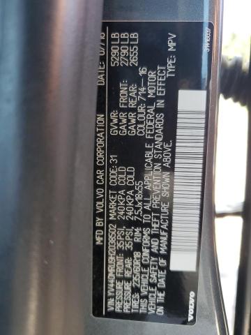 2017 VOLVO XC60 T5 IN YV440MRU9H2038502