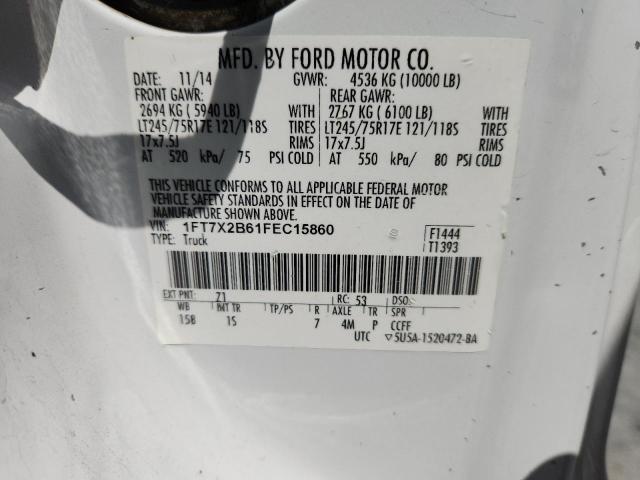 2015 FORD F250 SUPER - 1FT7X2B61FEC15860