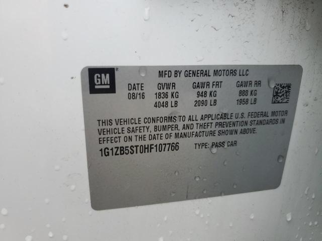 2017 CHEVROLET MALIBU LS 1G1ZB5ST0HF107766
