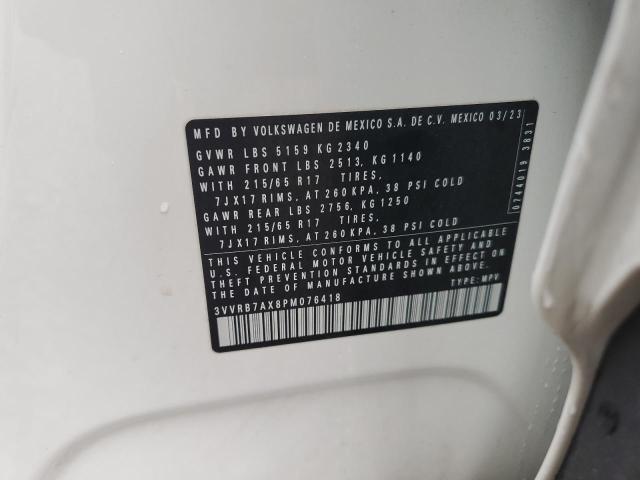 2023 VOLKSWAGEN TIGUAN S 3VVRB7AX8PM076418