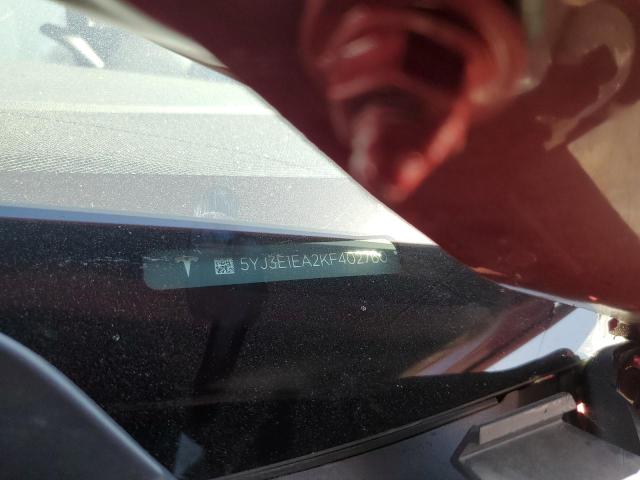 2019 TESLA MODEL 3 - 5YJ3E1EA2KF402760