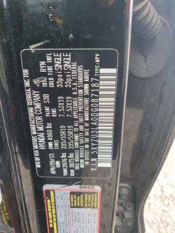 2013 HYUNDAI SANTA FE S - 5XYZU3LA0DG087187