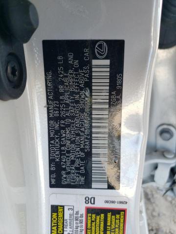 2023 LEXUS ES 350 BAS 58AFZ1B18PU159822