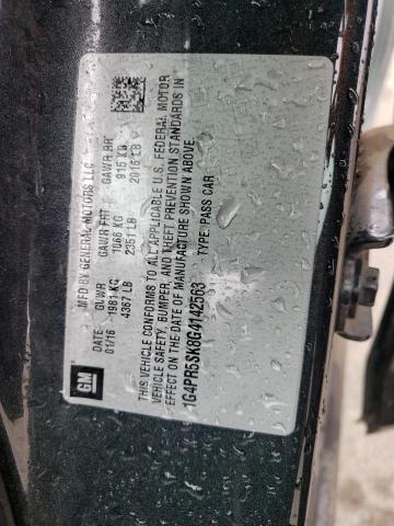 2016 BUICK VERANO CON 1G4PR5SK8G4142563