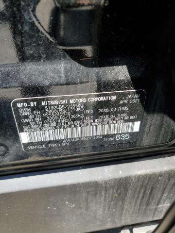 2022 MITSUBISHI OUTLANDER JA4J4UA86NZ013854