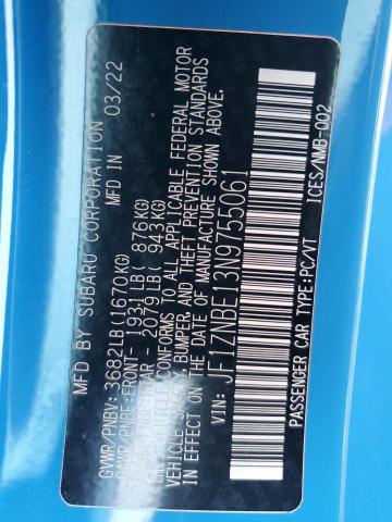 2022 TOYOTA GR 86 PREM - JF1ZNBE13N9755061