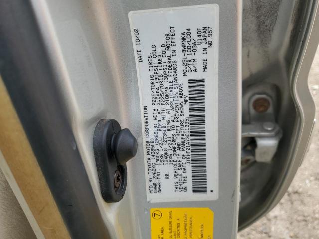 2003 TOYOTA HIGHLANDER #3287773091