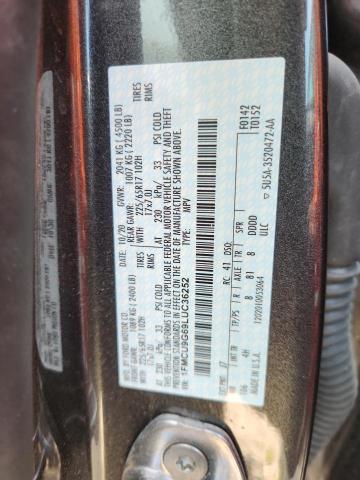 2020 FORD ESCAPE SE 1FMCU9G69LUC36252