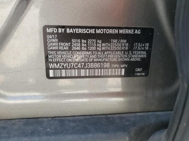 2018 MINI COOPER S E WMZYU7C47J3B86198