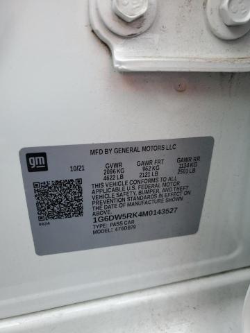 2021 CADILLAC CT5 LUXURY 1G6DW5RK4M0143527