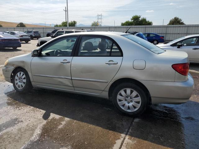 TOYOTA COROLLA CE 2003 silver  gas JTDBR32E530037719 photo #3