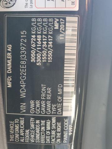2018 MERCEDES-BENZ METRIS WD4PG2EE8J3397215