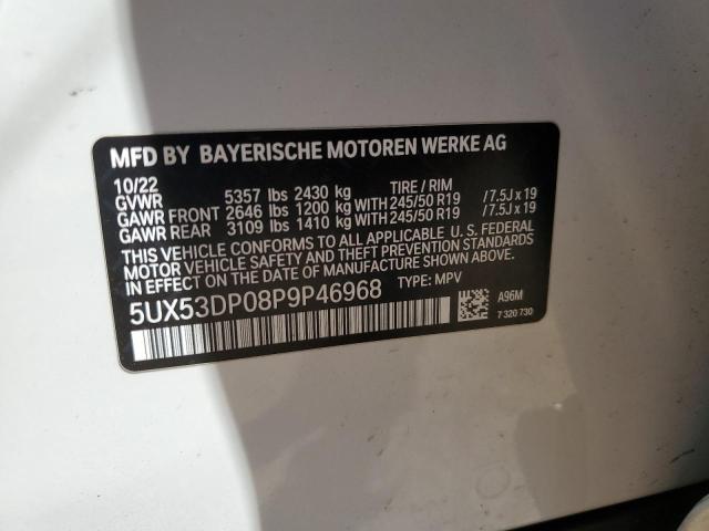2023 BMW X3 XDRIVE3 5UX53DP08P9P46968