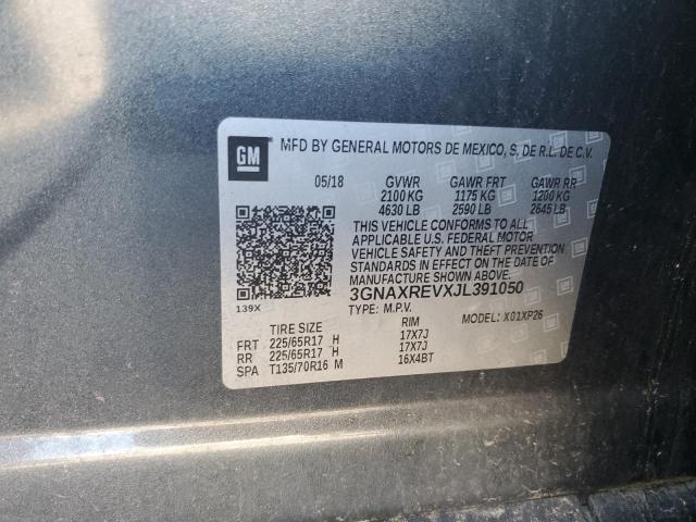 2018 CHEVROLET EQUINOX LS 3GNAXREVXJL391050