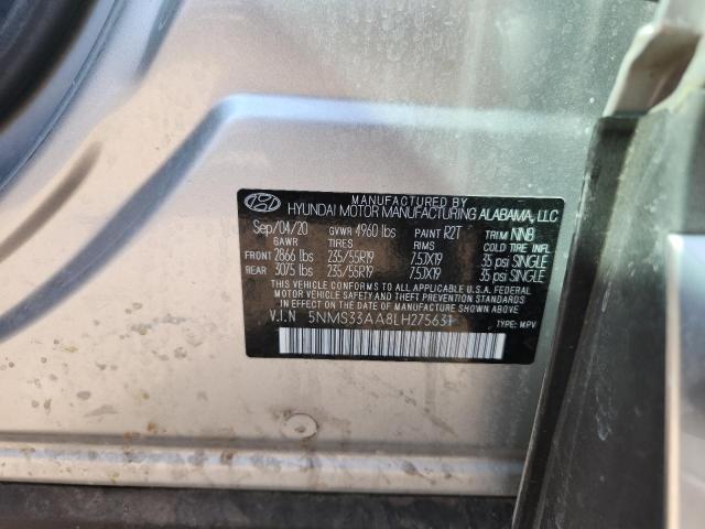 2020 HYUNDAI SANTA FE S - 5NMS33AA8LH275631