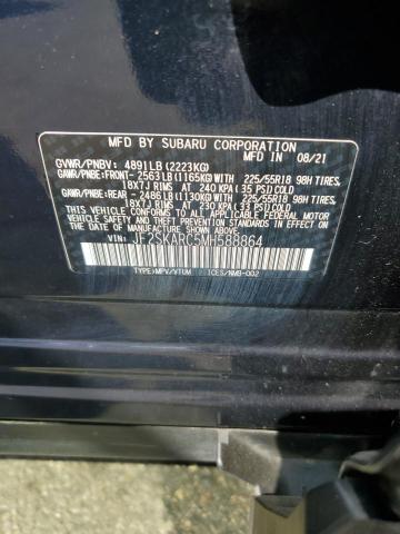 2021 SUBARU FORESTER SPORT JF2SKARC5MH588864