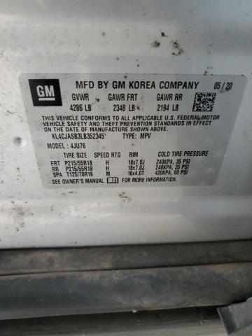 2020 BUICK ENCORE PRE - KL4CJASB3LB352345