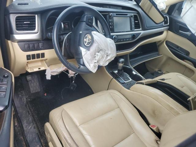 2016 TOYOTA HIGHLANDER XLE 5TDKKRFH2GS159730