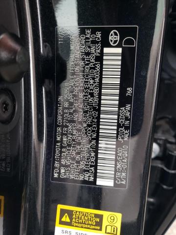 2017 TOYOTA MIRAI - JTDBVRBD7HA003661