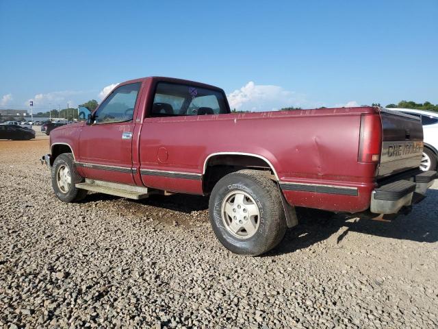 CHEVROLET GMT-400 K1 1992 burgundy  gas 1GCEK14K0NE103964 photo #3