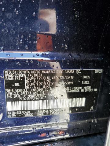 2023 TOYOTA RAV4 XLE P 2T3C1RFV3PW288071