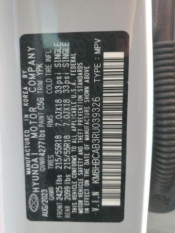 2024 HYUNDAI KONA SEL KM8HBCAB3RU039326