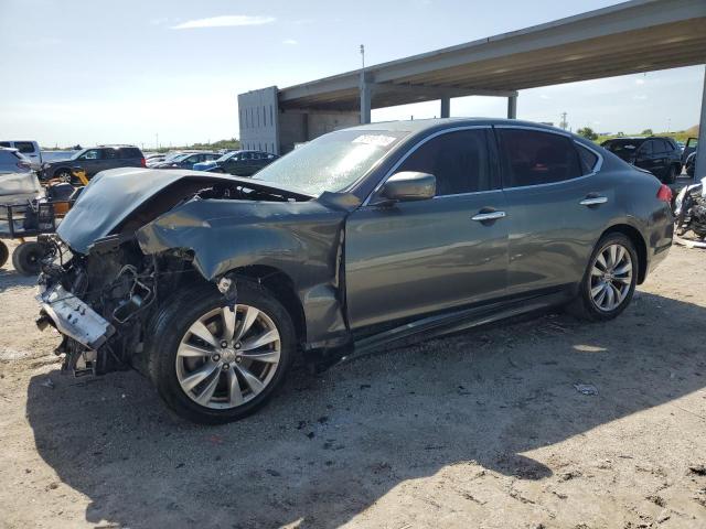 INFI M37 2011 gray sedan 4d gas JN1BY1AP4BM321024 photo #1