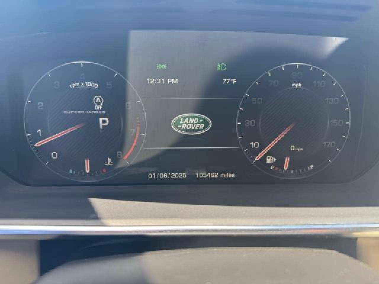 LAND ROVER RANGE ROVER SUPERCHARGED