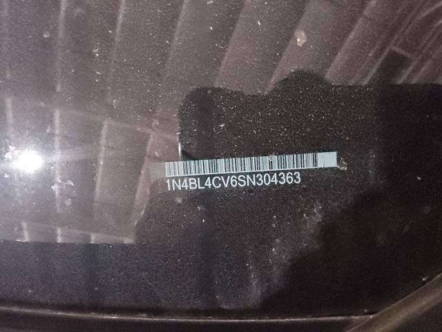 2025 NISSAN ALTIMA SR 1N4BL4CV6SN304363