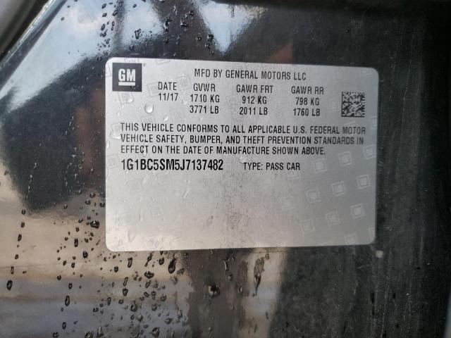 2018 CHEVROLET CRUZE LS 1G1BC5SM5J7137482