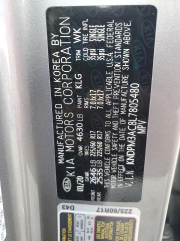 2020 KIA SPORTAGE L - KNDPM3AC8L7805480