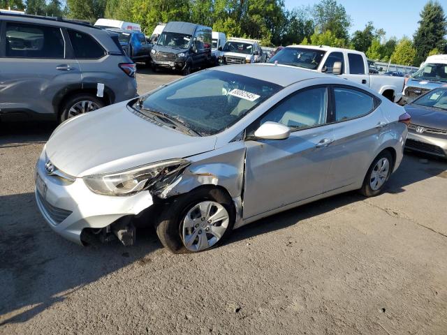 HYUNDAI ELANTRA SE 2016 silver sedan 4d gas 5NPDH4AE0GH699672 photo #1