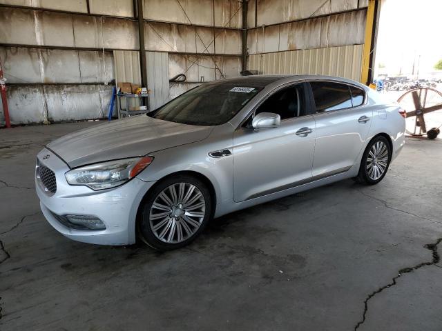 KIA K900 2015 silver  gas KNALU4D44F6027100 photo #1