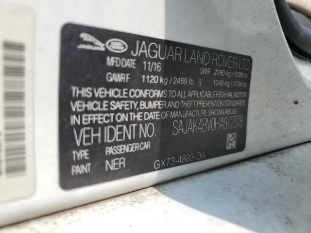2017 JAGUAR XE PRESTIG SAJAK4BV0HA972378