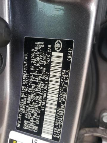 2018 TOYOTA CAMRY L 4T1B11HKXJU041663