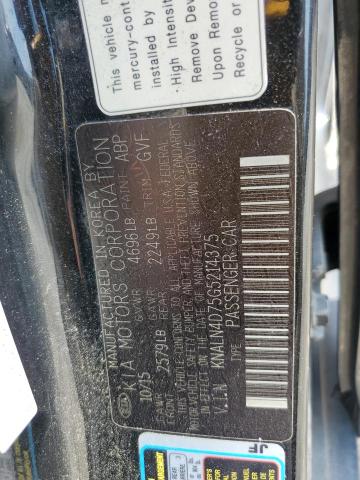 2016 KIA CADENZA LU KNALN4D75G5214375