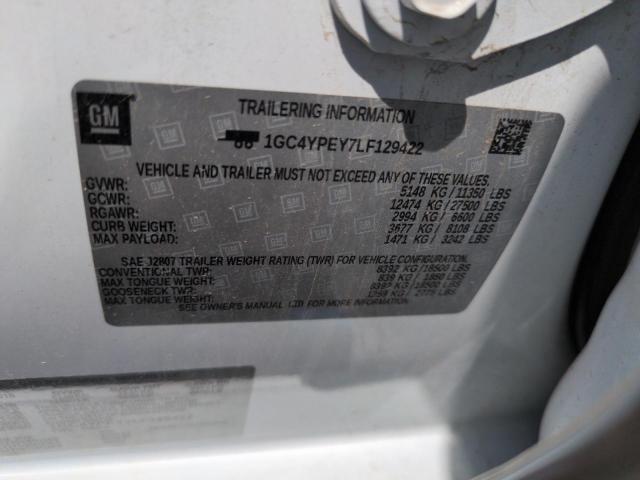 2020 CHEVROLET 2500 HD 1GC4YPEY7LF129422