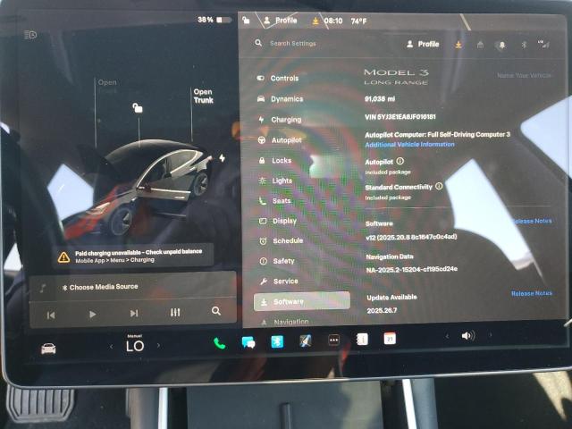 2018 TESLA MODEL 3 5YJ3E1EA8JF016181