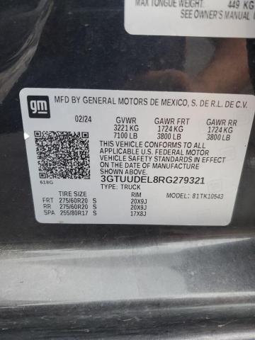 2024 GMC SIERRA K15 3GTUUDEL8RG279321