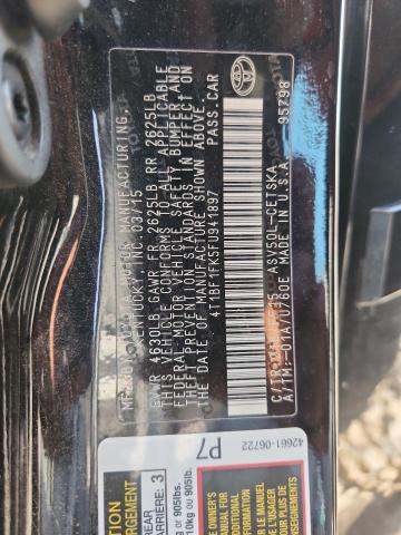 2015 TOYOTA CAMRY LE 4T1BF1FK5FU941897
