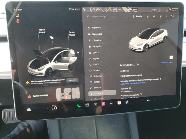 2023 TESLA MODEL 3 5YJ3E1EA0PF486228
