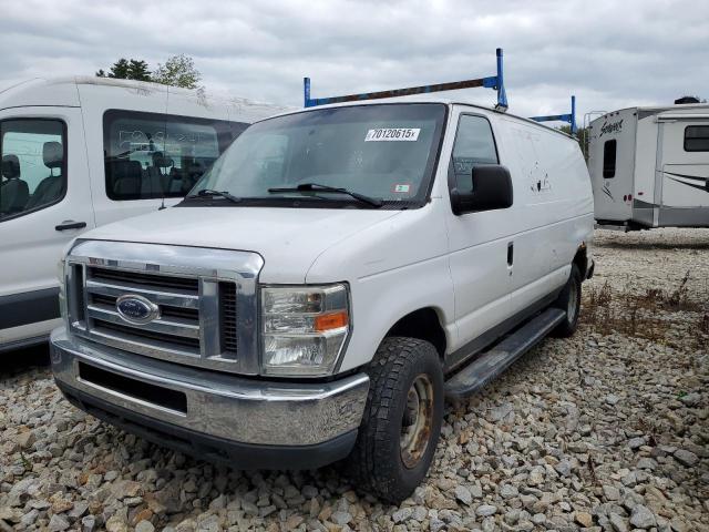 FORD ECONOLINE 2009 white  gas 1FTNE24W39DA28673 photo #1