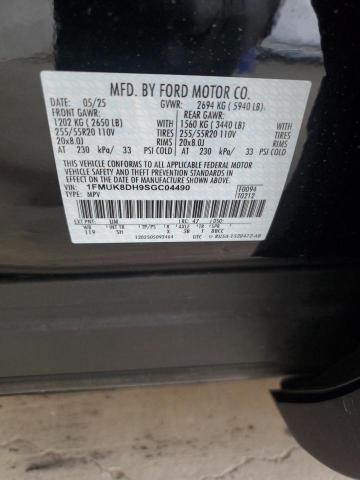 2025 FORD EXPL LT 1FMUK8DH9SGC04490