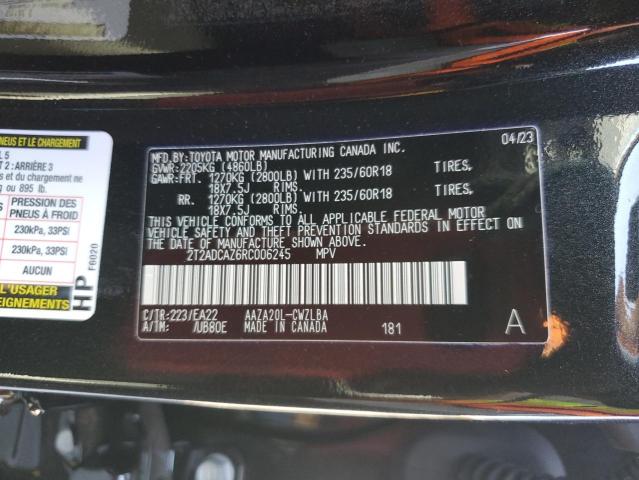 2024 LEXUS NX 250 BAS 2T2ADCAZ6RC006245