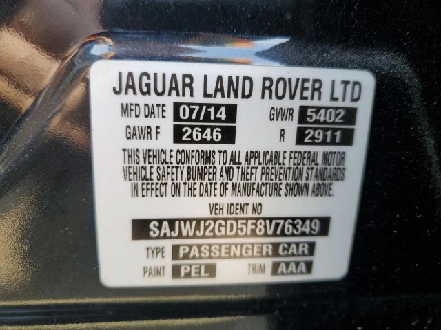 2015 JAGUAR XJL PORTFOLIO SAJWJ2GD5F8V76349
