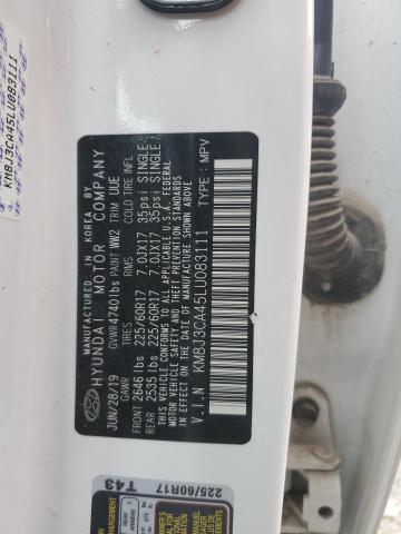 2020 HYUNDAI TUCSON LIM KM8J3CA45LU083111