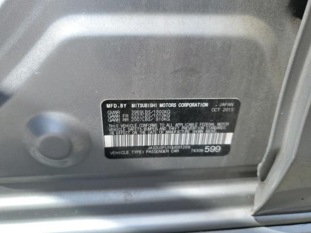2016 MITSUBISHI LANCER ES JA32U2FU1GU001209
