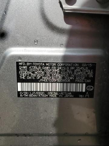 2015 LEXUS IS 350 JTHCE1D25F5008508