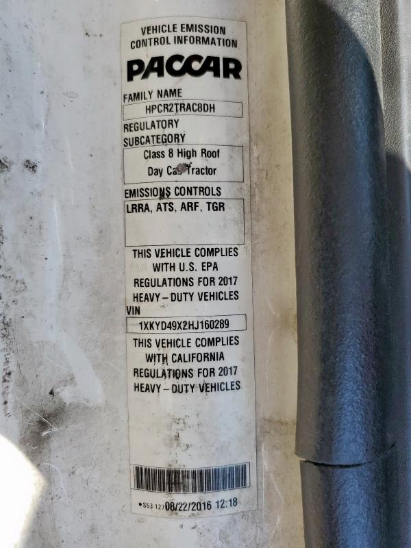 2017 KENWORTH T680 #3317762093