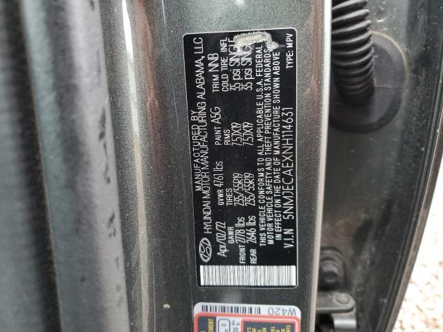 2022 HYUNDAI TUCSON LIMITED 5NMJECAEXNH114631